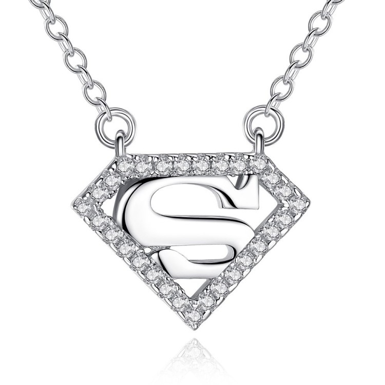 Collar super mamá en plata Collar super mamá en plata
