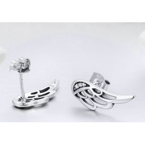 Aretes De Alas En Plata Aretes De Alas En Plata