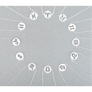 Pulseras de plata signos del zodiaco constelaciones