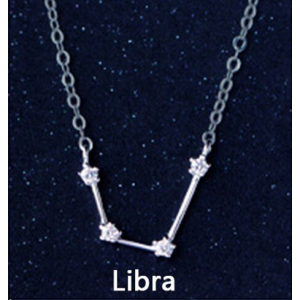Collar con dije constelaciones zodiaco en plata Collar con dije constelaciones zodiaco en plata