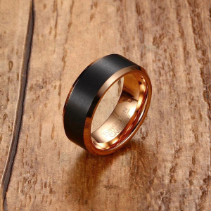 Argolla para hombre en tungsteno Argolla para hombre en tungsteno