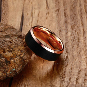 Argolla para hombre en tungsteno Argolla para hombre en tungsteno