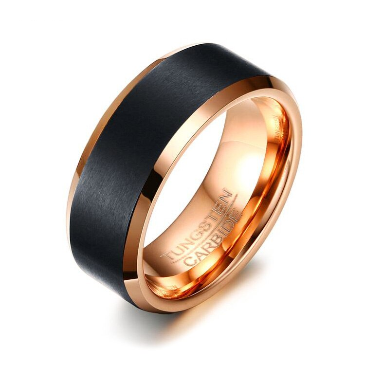 Argolla para hombre en tungsteno Argolla para hombre en tungsteno