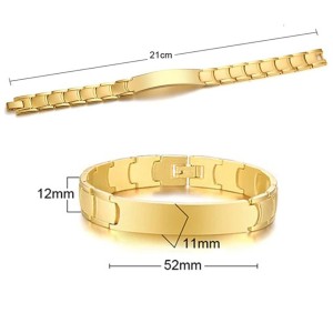 Brazalete Para Hombres Personalizado En Acero Inoxidable