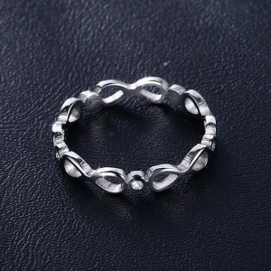 Anillo infinitos en acero inoxidable