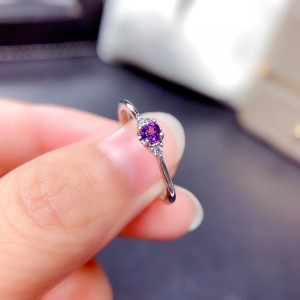 Anillo de compromiso en plata diseño clásico - Anillo para pedir mano Anillo de compromiso en plata diseño clásico - Anillo para pedir mano