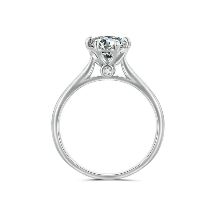 Anillo de compromiso en plata corazón de pasión - anillo matrimonio Anillo de compromiso en plata corazón de pasión - anillo matrimonio