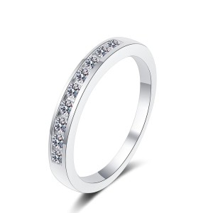 Argollas de matrimonio en plata estilo Babilonia - Sortijas de boda