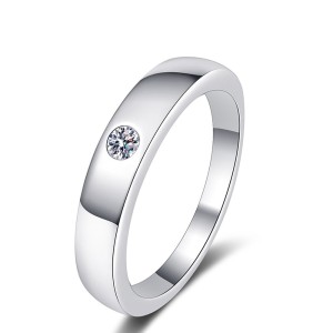 Argollas de matrimonio en plata amor puro - anillos de boda - alianzas