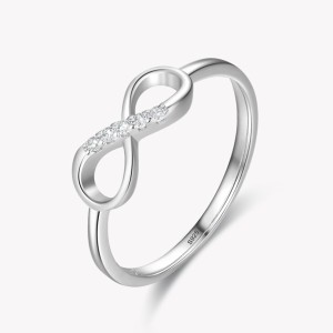 Anillo en plata amor infinito - anillo para mujer