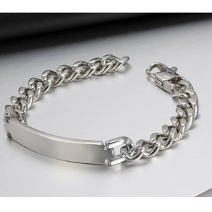 Brazalete Manillas Pulseras Ancha En Acero Inoxidable Para Hombre