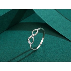 Anillo en plata amor infinito - anillo para mujer Anillo en plata amor infinito - anillo para mujer