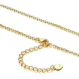 Collar relicario alas doradas personalizable en plata Collar relicario alas doradas personalizable en plata