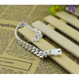 Pulsera en acero para mujer personalizable - Manilla para grabar texto Pulsera en acero para mujer personalizable - Manilla para grabar texto