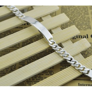 Pulsera en acero para mujer personalizable - Manilla para grabar texto Pulsera en acero para mujer personalizable - Manilla para grabar texto